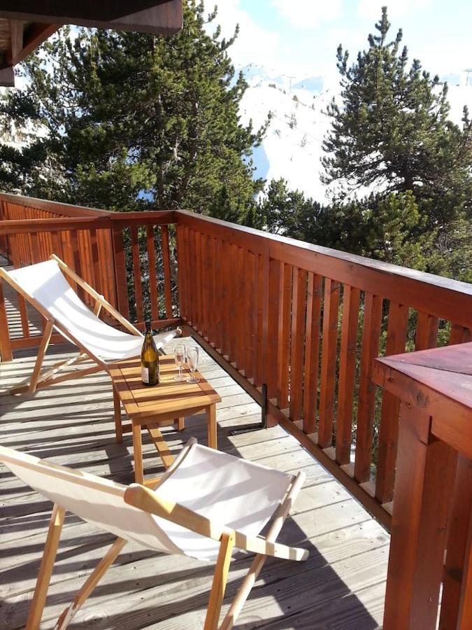 Appartement Chaleureux 4-6 Pers Chalet Chamois Appt H2 Les Arcs  エクステリア 写真