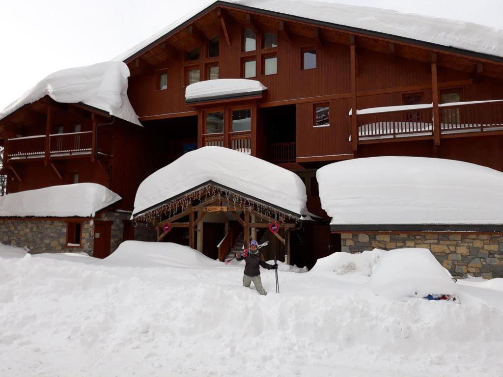 Appartement Chaleureux 4-6 Pers Chalet Chamois Appt H2 Les Arcs  エクステリア 写真